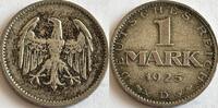 Germany one mark 1925D ZF