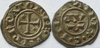 Sicily (Messina and Brindisi) denaro Enrico VI and Constanza (1195-1197) PR