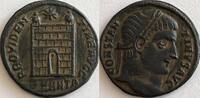 Roman Empire follis Antioch, Constantinus I (307-337) tooled fields -