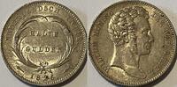 Nederlands-Indië 1/2e gulden 1826 met veel originele muntglans! AU