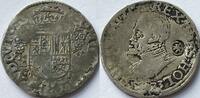 Noordelijke Nederlanden (Holland) 1/2e Philipsdaalder 1573 klop leeuw FR/ZF