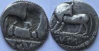 Lucania (Sybaris) 1/3e stater rare incuse coin! -
