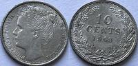 Nederland tien cent 1903 prachtstuk met volle originele muntglans! AU/UNC