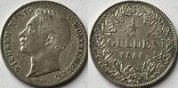 German States (Württemberg) 1/2e gulden Wilhelm I (1816-1864) -