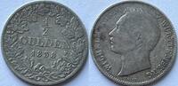 German States (Württemberg) 1/2e gulden Wilhelm I (1816-1864) -