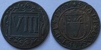 Coesfeld 8 pfennig 1713 ZF