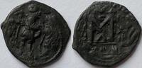 Byzantine Empire Ae follis ND Heraclius (610-641) ZF