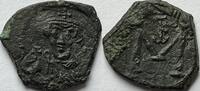 Byzantine Empire Ae follis ND Syracuse mint ZF