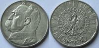 Poland ten zloty 1936 ZF/PR