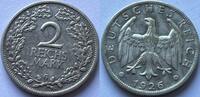 Germany two mark 1926G ZF