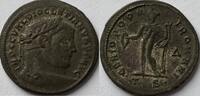 Roman Empire large follis ND Diocletian (284-305) with intact silvering ZF/PR