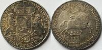 Noordelijke Nederlanden (Zeeland) dukaton of zilveren rijder 1791 haarlijnen, maar fijne details en prachtige patina PR
