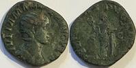 Roman Empire sestertius ND Julia Mamaea ZF-