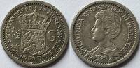 Nederland 1/2e gulden 1919 PR