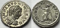 Roman Empire denarius ND Elagabalus (218-222) superbe! AU