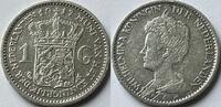 Nederland een gulden 1917 ZF