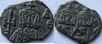 Byzantine Empire follis Syracuse mint. Constantine V and Leo IV (751-775) ZF