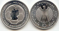 Deutschland 10 Euro BRD 10 Euro Silber 2003 J Fußball-WM Ausgabe I st -