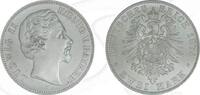 Deutschland (Bayern) 2 Mark Deutschland Bayern 2 Mark 1876 fast st Ludwig II. -