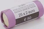 Malta 25x 2 Euro Malta 2 Euro 2022 Originalrolle 35 Jahre Erasmus-Programm -