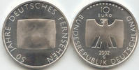 Deutschland 10 Euro BRD 10 Euro Silber 2002 G 50 Jahre Deutsches Fernsehen st -