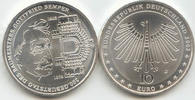 Deutschland 10 Euro BRD 10 Euro Silber 2003 G 200 Geb. Gottfried von Semper st -