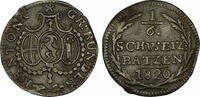 SCHWEIZ, Graubünden Kanton 1/6 Batzen SCHWEIZ, Graubünden Kanton -