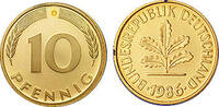 Deutschland 10 Pfennig Deutschland -