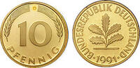 Deutschland 10 Pfennig Deutschland -