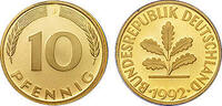 Deutschland 10 Pfennig Deutschland -