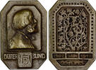 NÜRNBERG 1912 Dürerbund Plakette - NÜRNBERG 1912 Dürerbund -