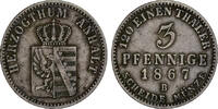 Anhalt Dessau 3 Pfennig Anhalt Dessau -