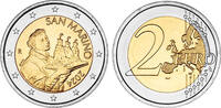 San Marino 2 Euro 2024 San Marino bankfrisch 3,50 EUR incl. BTW., plus 9,90 EUR verzending