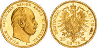 Preußen Preußen 10 Goldmark 1873 bankfrisch