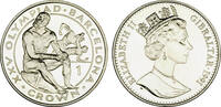 Gibraltar 1 Crown Gibraltar -
