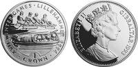 Gibraltar 1 Crown Gibraltar -