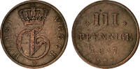 Mecklenburg-Strelitz, Herzogtum 3 Pfennig Mecklenburg-Strelitz, Herzogtum -