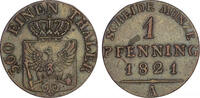 Brandenburg-Preußen 1 Pfennig Brandenburg-Preußen -