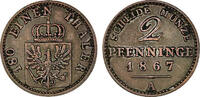 Brandenburg-Preußen 2 Pfennig Brandenburg-Preußen -