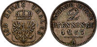 Brandenburg-Preußen 2 Pfennig Brandenburg-Preußen -