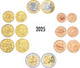 Griechenland Euro-KMS 2025 3,88 Euro Griechenland Euro-KMS 2025 -