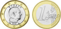 Monaco 1 Euro 2018 Monaco bankfrisch 6,50 EUR  plus 9,90 EUR verzending