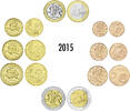 Litauen Euro-KMS 2015 3,88 Euro Litauen Euro-KMS 2015 -
