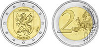 Lettland 2 Euro Lettland -