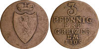 Reuß, älterer Linie zu Obergreiz 3 Pfennig Reuß, älterer Linie zu Obergreiz -
