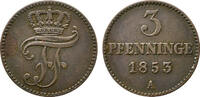 Mecklenburg-Schwerin, Herzogtum 3 Pfennig Mecklenburg-Schwerin, Herzogtum -