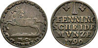Braunschweig-Wolfenbüttel 1 Pfennig Braunschweig-Wolfenbüttel -