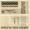 Weimar 2 Millionen Mark Weimar -