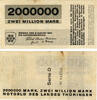 Weimar 2 Millionen Mark Weimar -