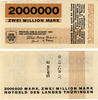 Weimar 2 Millionen Mark Weimar -